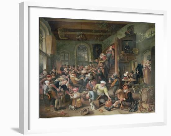 The Egg Dance-Jan Havicksz. Steen-Framed Giclee Print