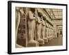 The Egypt Court and the Facade of the Hall of the Colossi, Crystal Palace, Sydenham, 1854 (B/W Phot-Philip Henry Delamotte-Framed Giclee Print