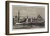 The Egyptian Crisis, Entrance to the Citadel, Cairo-null-Framed Giclee Print