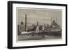 The Egyptian Crisis, Entrance to the Citadel, Cairo-null-Framed Giclee Print