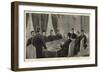 The Egyptian Government, a Meeting of the Khedive and His Council-null-Framed Giclee Print