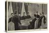 The Egyptian Government, a Meeting of the Khedive and His Council-null-Stretched Canvas