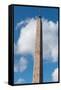 The Egyptian Obelisk in the Middle of Piazza Del Popolo, Rome, Lazio, Italy, Europe-Carlo-Framed Stretched Canvas