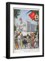 The Egyptian Pavilion at the Universal Exhibition of 1900, Paris, 1900-null-Framed Giclee Print