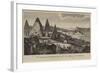 The Egyptian Pyramids with a View of Part of the Nile, Etc-null-Framed Giclee Print