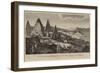 The Egyptian Pyramids with a View of Part of the Nile, Etc-null-Framed Giclee Print