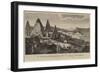 The Egyptian Pyramids with a View of Part of the Nile, Etc-null-Framed Giclee Print