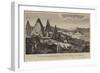 The Egyptian Pyramids with a View of Part of the Nile, Etc-null-Framed Giclee Print