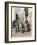 The Egyptian Quarter at the Universal Exposition, Paris, 1889-null-Framed Giclee Print