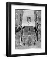 The Egyptian Rite of Cagliostro-null-Framed Art Print