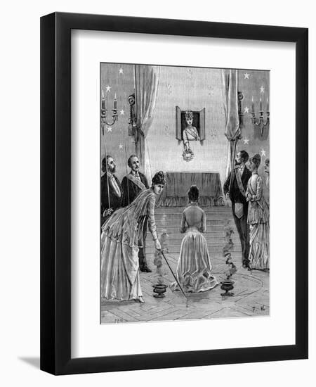 The Egyptian Rite of Cagliostro-null-Framed Art Print