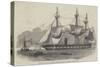 The Egyptian Screw Steam-Frigate Sharkie, Sketched Off Blackwall-Edwin Weedon-Stretched Canvas