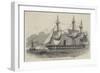 The Egyptian Screw Steam-Frigate Sharkie, Sketched Off Blackwall-Edwin Weedon-Framed Giclee Print