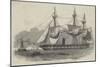 The Egyptian Screw Steam-Frigate Sharkie, Sketched Off Blackwall-Edwin Weedon-Mounted Giclee Print