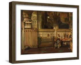 The Egyptian Widow, 1872-Lawrence Alma-Tadema-Framed Giclee Print