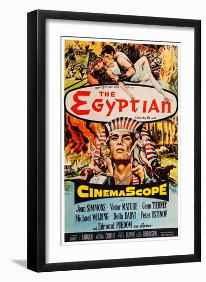 The Egyptian-null-Framed Art Print