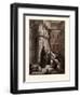 The Egyptians Urge Moses to Depart-Gustave Dore-Framed Giclee Print