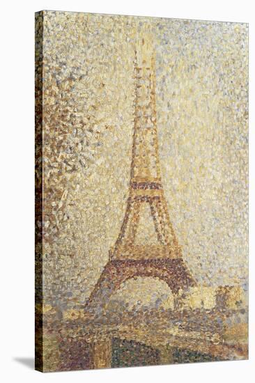 The Eiffel Tower, 1889-Georges Seurat-Stretched Canvas