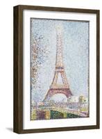 The Eiffel Tower, 1889-Georges Seurat-Framed Giclee Print