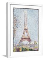 The Eiffel Tower, 1889-Georges Seurat-Framed Giclee Print