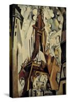The Eiffel Tower, 1910-Robert Delaunay-Stretched Canvas