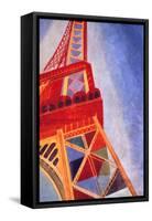 The Eiffel Tower, 1926-Robert Delaunay-Framed Stretched Canvas