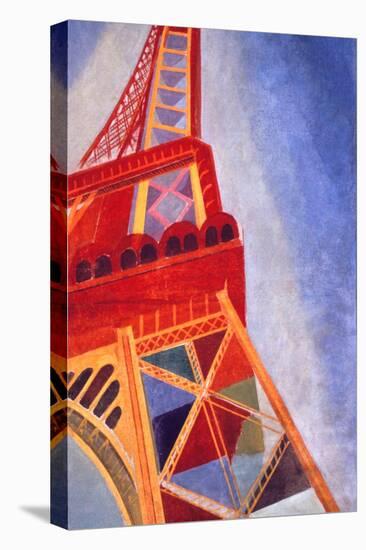 The Eiffel Tower, 1926-Robert Delaunay-Stretched Canvas