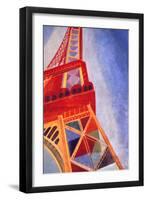 The Eiffel Tower, 1926-Robert Delaunay-Framed Giclee Print