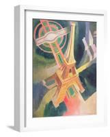 The Eiffel Tower, 1928-Robert Delaunay-Framed Giclee Print