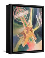The Eiffel Tower, 1928-Robert Delaunay-Framed Stretched Canvas