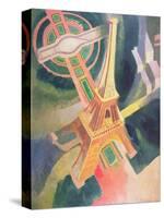 The Eiffel Tower, 1928-Robert Delaunay-Stretched Canvas