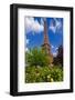 The Eiffel Tower and Rose Garden, Paris, France-Russ Bishop-Framed Photographic Print