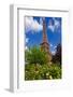 The Eiffel Tower and Rose Garden, Paris, France-Russ Bishop-Framed Photographic Print
