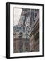 The Eiffel Tower and Typical Parisian Apartments, Paris, France, Europe-Julian Elliott-Framed Photographic Print