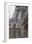 The Eiffel Tower and Typical Parisian Apartments, Paris, France, Europe-Julian Elliott-Framed Photographic Print