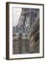 The Eiffel Tower and Typical Parisian Apartments, Paris, France, Europe-Julian Elliott-Framed Photographic Print