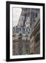 The Eiffel Tower and Typical Parisian Apartments, Paris, France, Europe-Julian Elliott-Framed Photographic Print