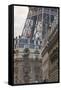 The Eiffel Tower and Typical Parisian Apartments, Paris, France, Europe-Julian Elliott-Framed Stretched Canvas