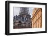 The Eiffel Tower and Typical Parisian Apartments, Paris, France, Europe-Julian Elliott-Framed Photographic Print