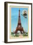 The Eiffel Tower at the Paris Exhibition, 1889-null-Framed Art Print