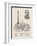 The Eiffel Tower at the Paris Exhibition as Compared with Some of the Highest Buildings in the Worl-null-Framed Premium Giclee Print