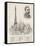 The Eiffel Tower at the Paris Exhibition as Compared with Some of the Highest Buildings in the Worl-null-Framed Stretched Canvas