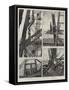 The Eiffel Tower at the Paris Exhibition-Henri Lanos-Framed Stretched Canvas