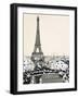 The Eiffel Tower Dominates the Paris Skyline-null-Framed Giclee Print