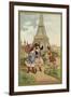 The Eiffel Tower, Exposition Universelle, Paris, 1889-null-Framed Giclee Print