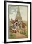 The Eiffel Tower, Exposition Universelle, Paris, 1889-null-Framed Giclee Print