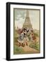 The Eiffel Tower, Exposition Universelle, Paris, 1889-null-Framed Giclee Print