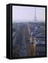 The Eiffel Tower from the Arc De Triomphe, Paris, France, Europe-Martin Child-Framed Stretched Canvas