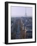 The Eiffel Tower from the Arc De Triomphe, Paris, France, Europe-Martin Child-Framed Photographic Print