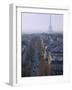 The Eiffel Tower from the Arc De Triomphe, Paris, France, Europe-Martin Child-Framed Photographic Print